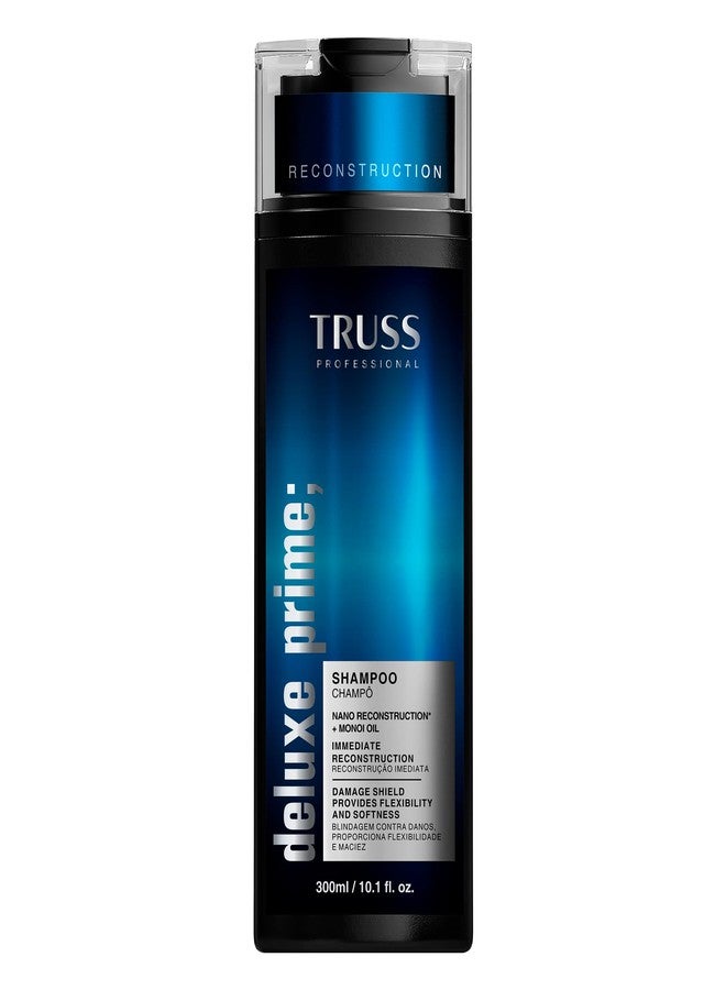TRUSS Deluxe Prime Shampoo for Dry, Damaged Hair - Moisturizing Hair Shampoo for Women & Men - Frizz-Control & Breakage Defense - Improve Natural Shine - No Added Salts (10.14 Fl Oz) - Image 1